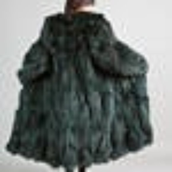 Greece origin green dyed fox coat - Picture 11 of 11
